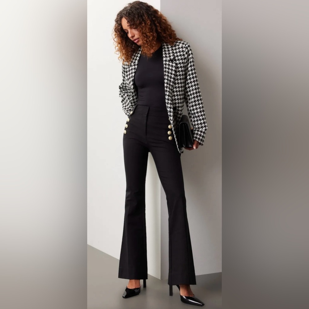 Derek Lam | Black Robertson Flare Pants